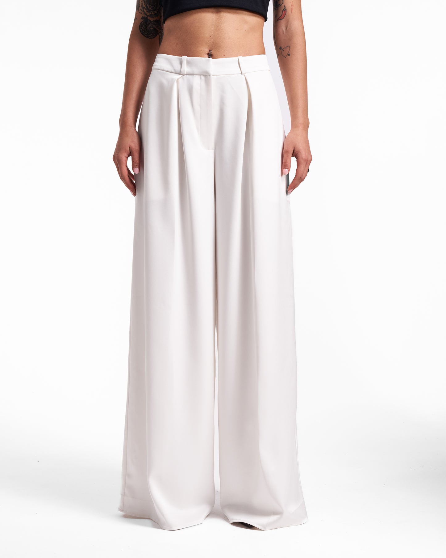 Ivory Structure Pants