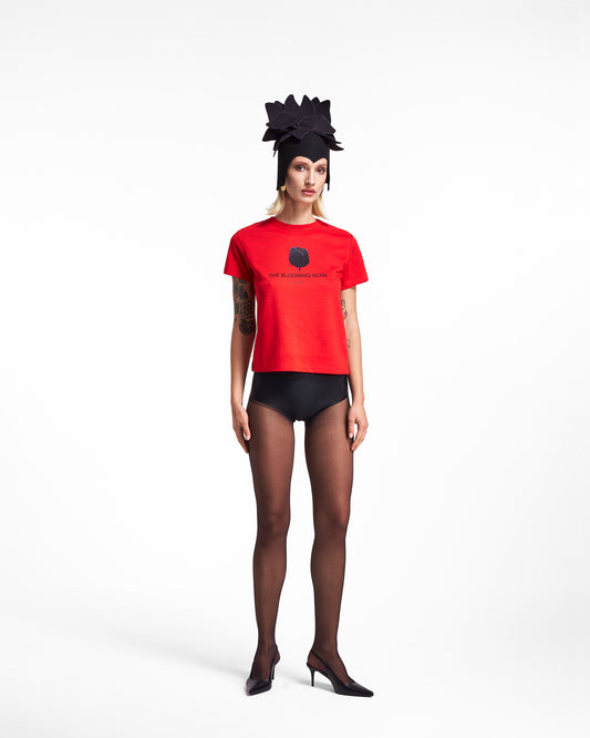 The Blooming Scar Red T-shirt