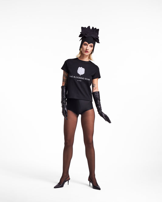 The Blooming Scar Black T-shirt