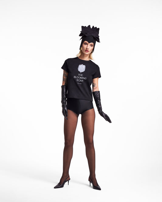 The Blooming Scar Black T-shirt
