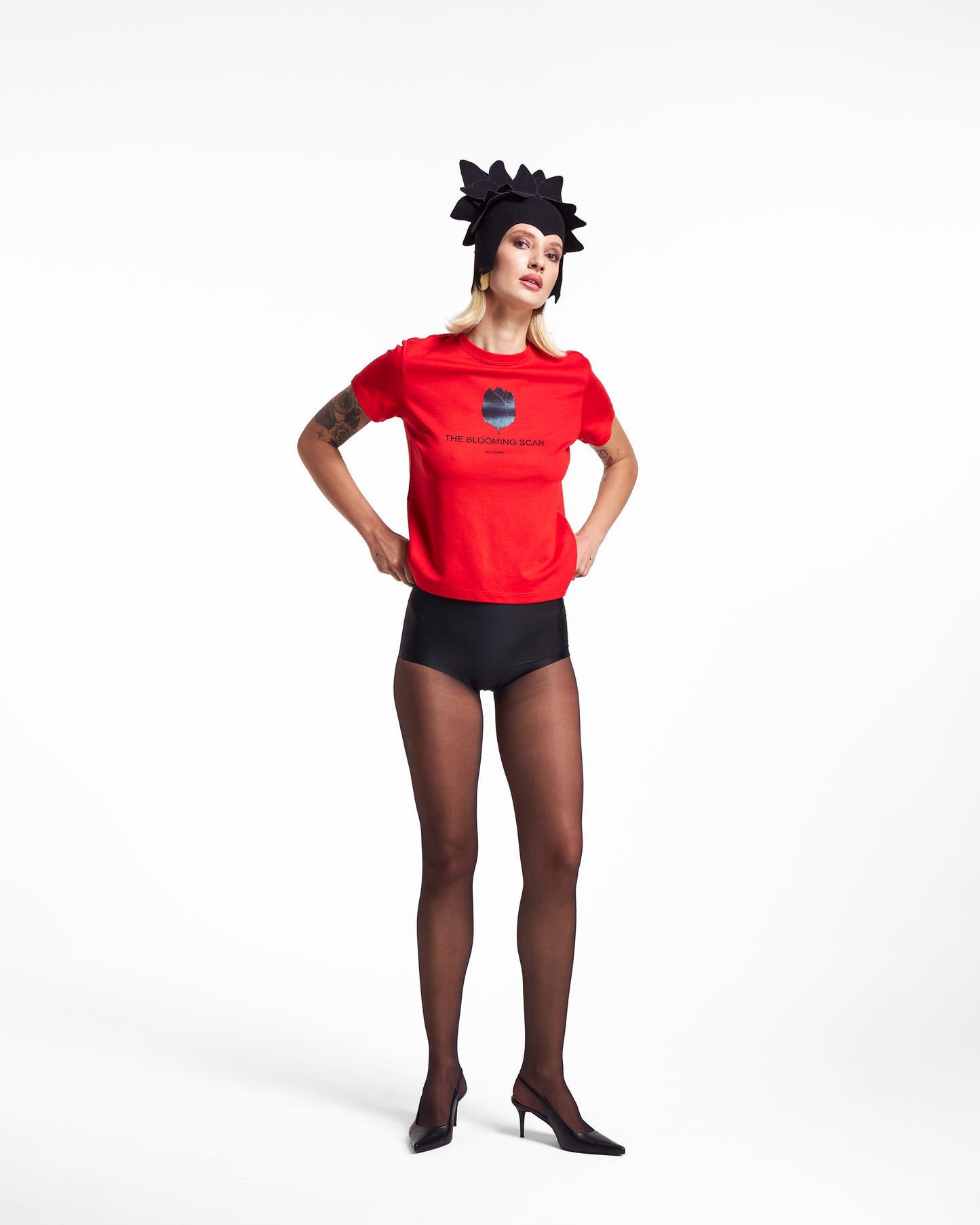 The Blooming Scar Red T-shirt